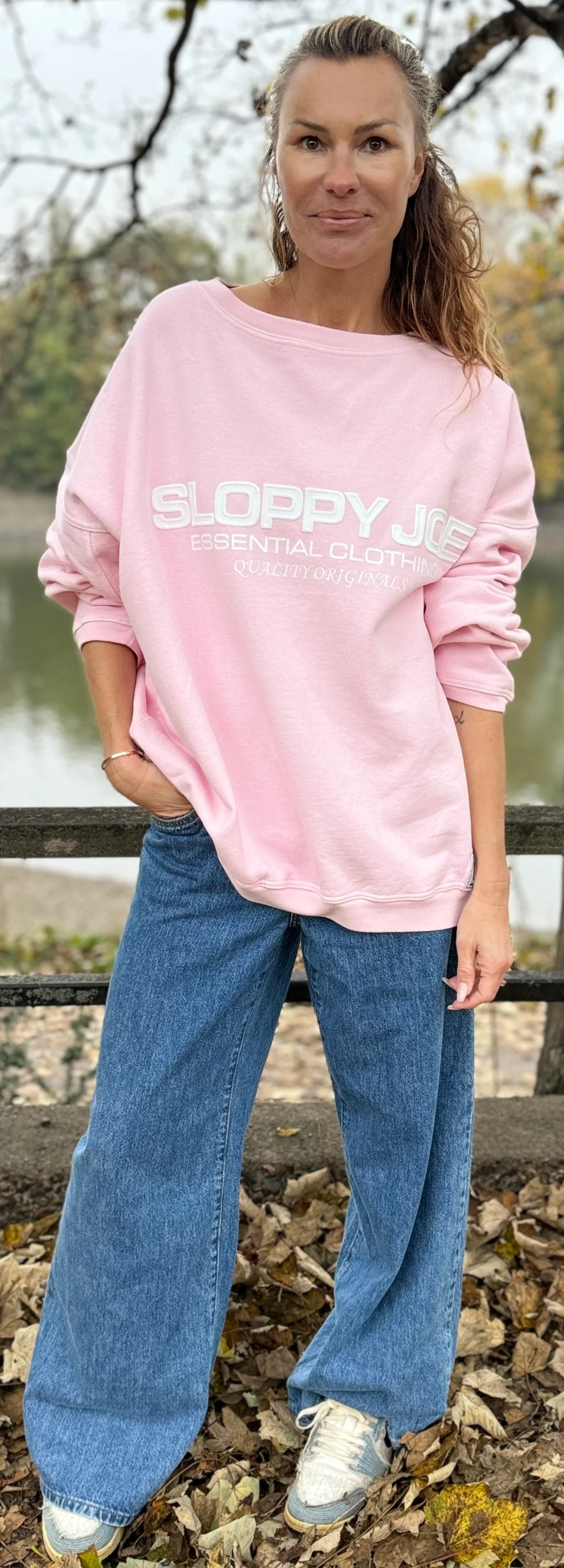 05 CLASSIC SQUARE SWEATSHIRT - Ballet Pink - Image 2