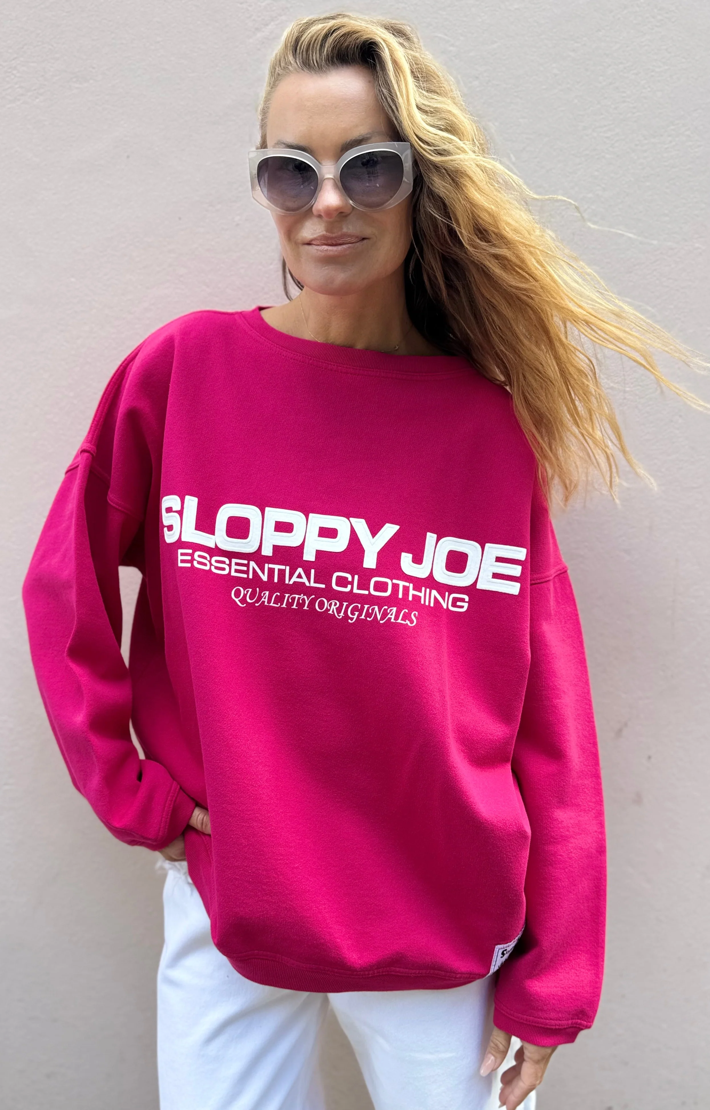 05 CLASSIC SQUARE SWEATSHIRT - Lipstick - Image 3