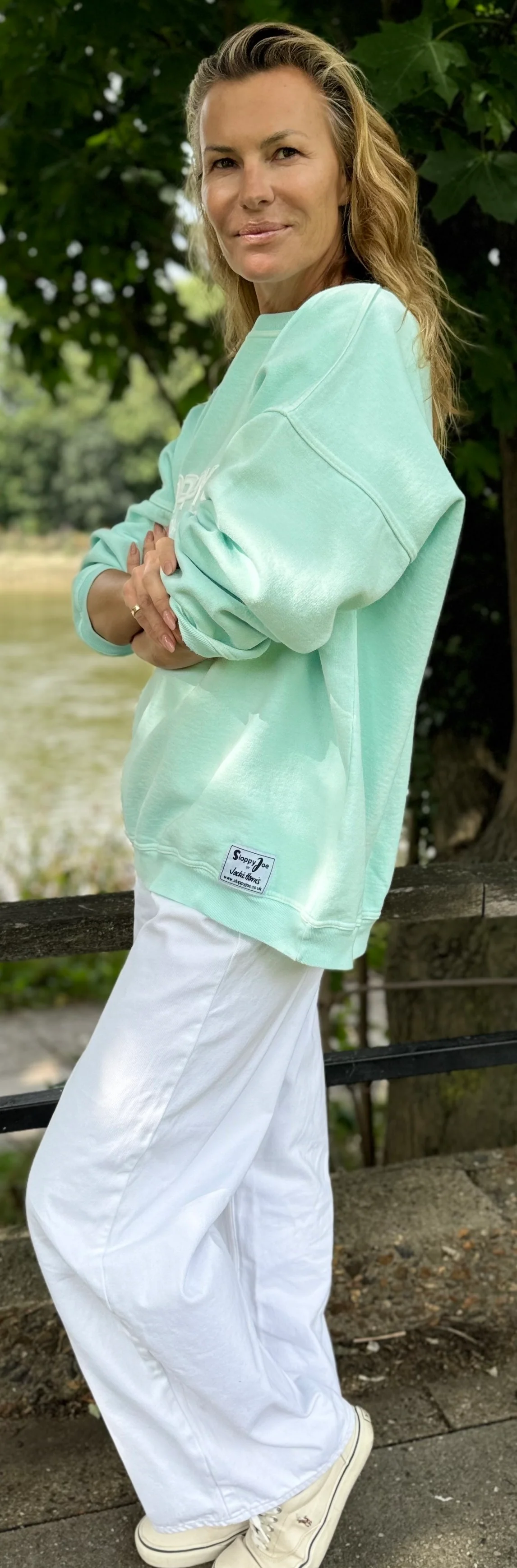 05 CLASSIC SQUARE SWEATSHIRT - Pale Mint - Image 2