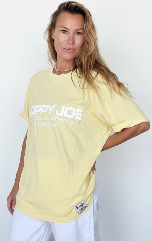 ORGANIC T-SHIRT - Butter Yellow - Image 2