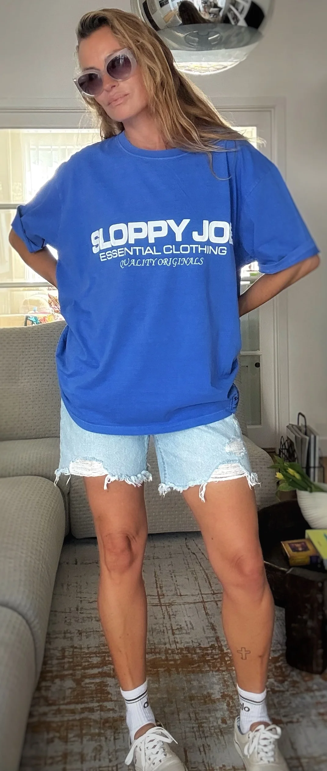 ORGANIC T-SHIRT - Coastal Blue - Image 3