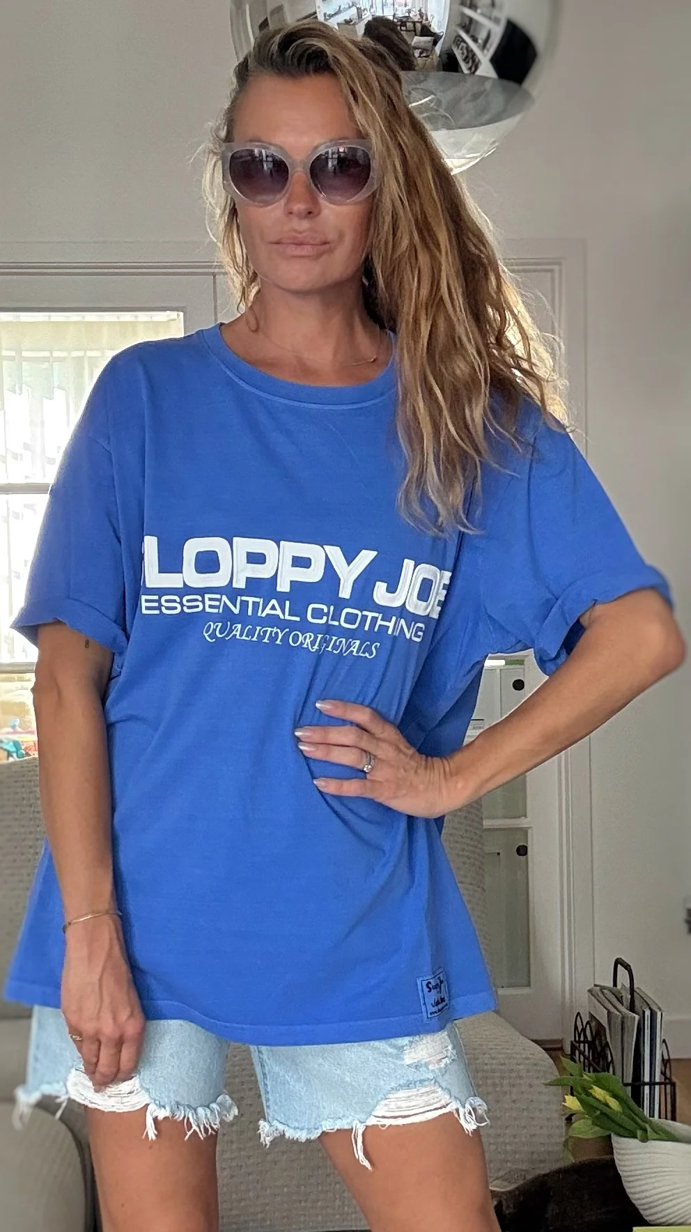 ORGANIC T-SHIRT - Coastal Blue - Image 4