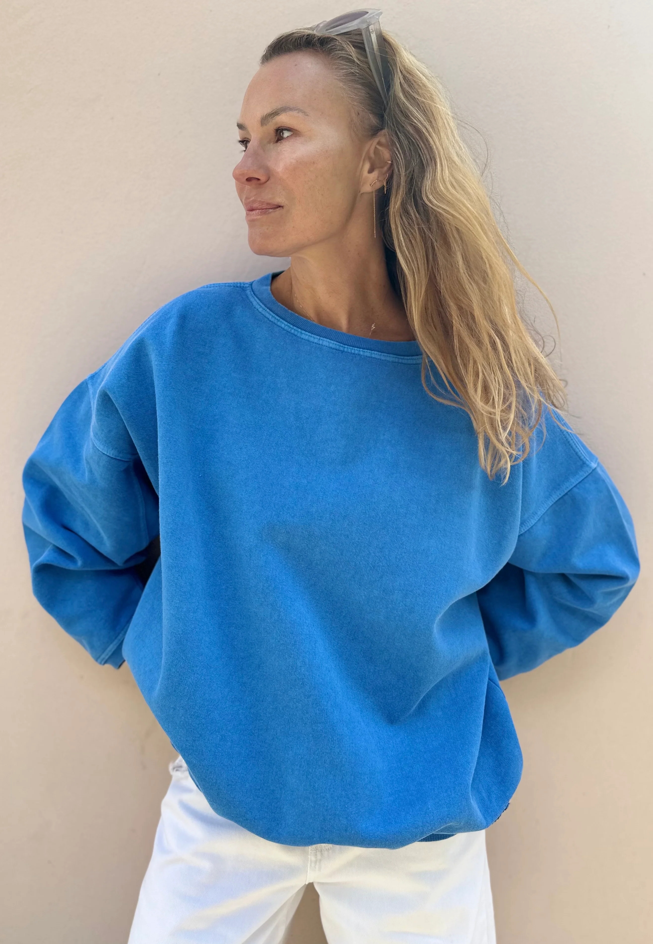 ORIGIN 05 CLASSIC SQUARE SWEATSHIRT - Diana Blue - Image 3