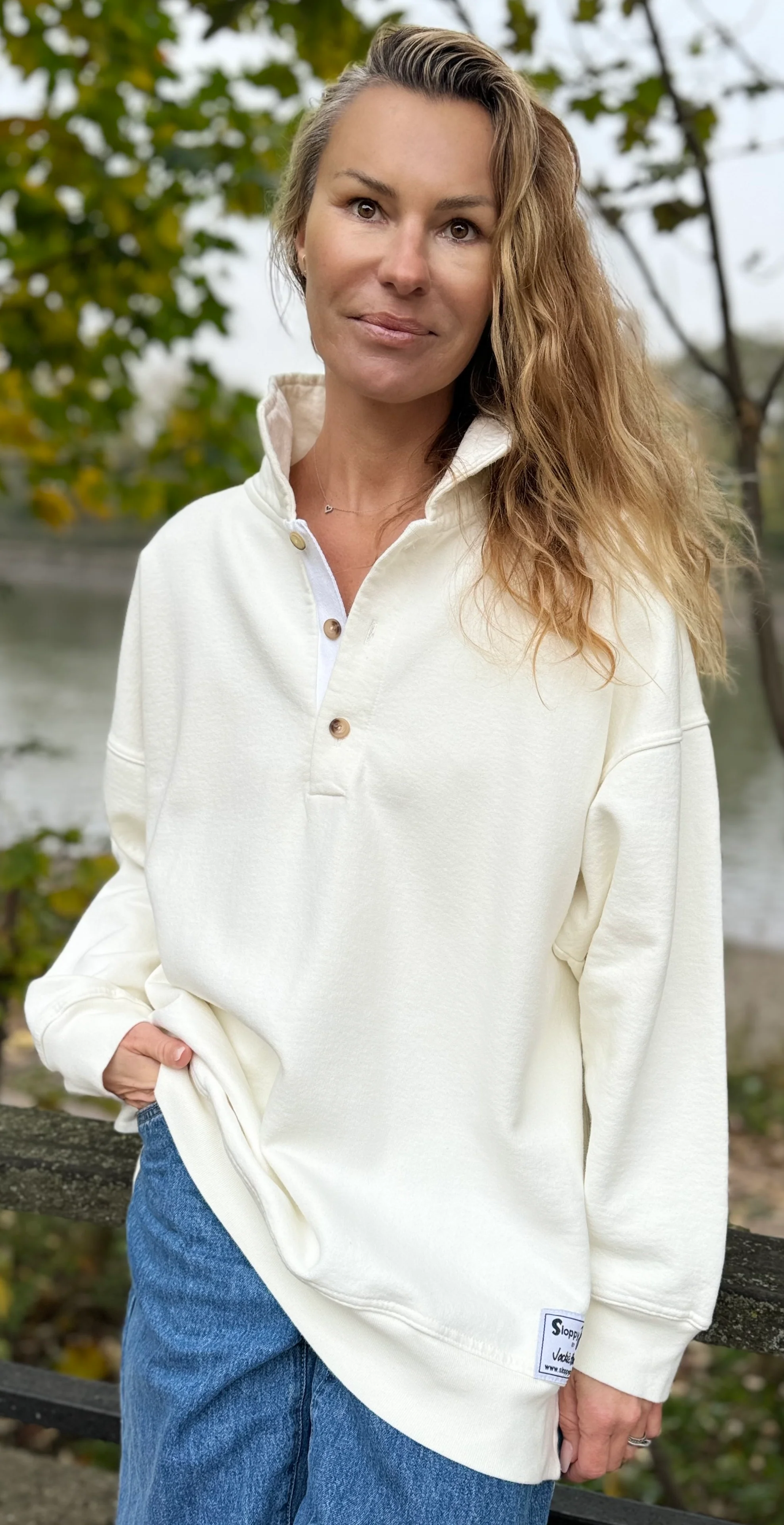 RUGBY POLO SHIRT - Warm White - Image 2