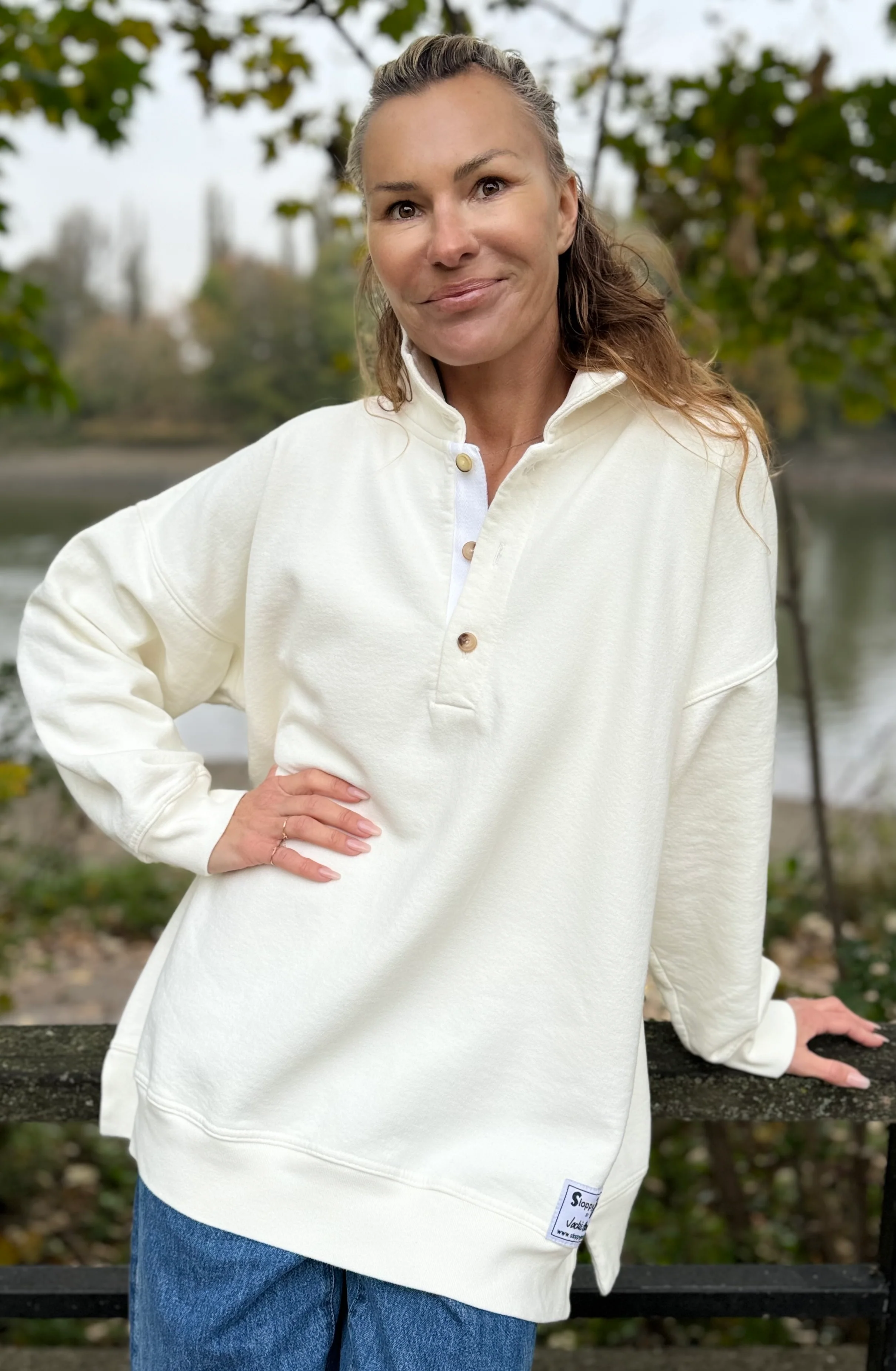 RUGBY POLO SHIRT - Warm White - Image 3